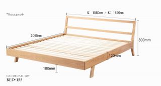 giường ngủ rossano BED 155